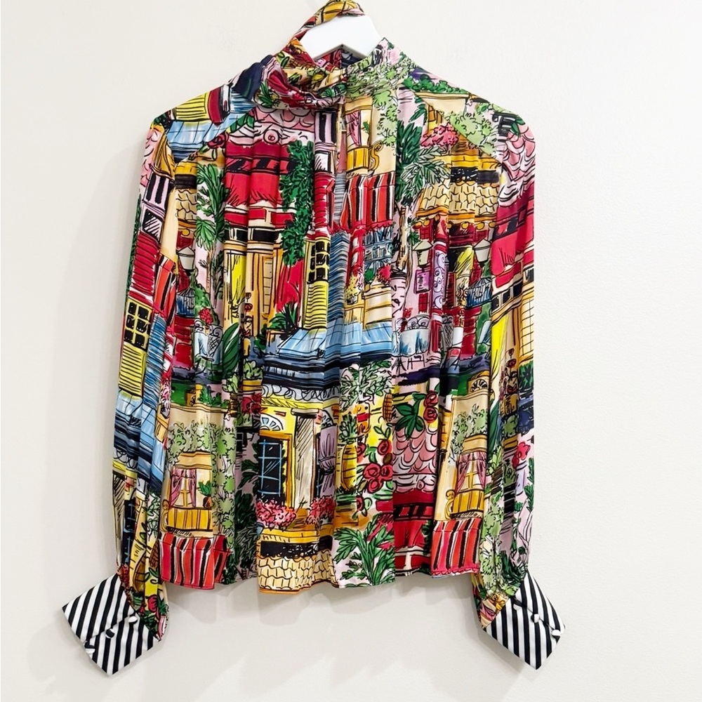Alice and Olivia Gertrude Blouse